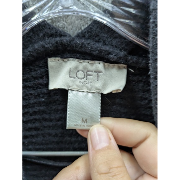 Loft‎ Cardigan Women's Medium Open Front Casual Cozy - Picture 2 of 7